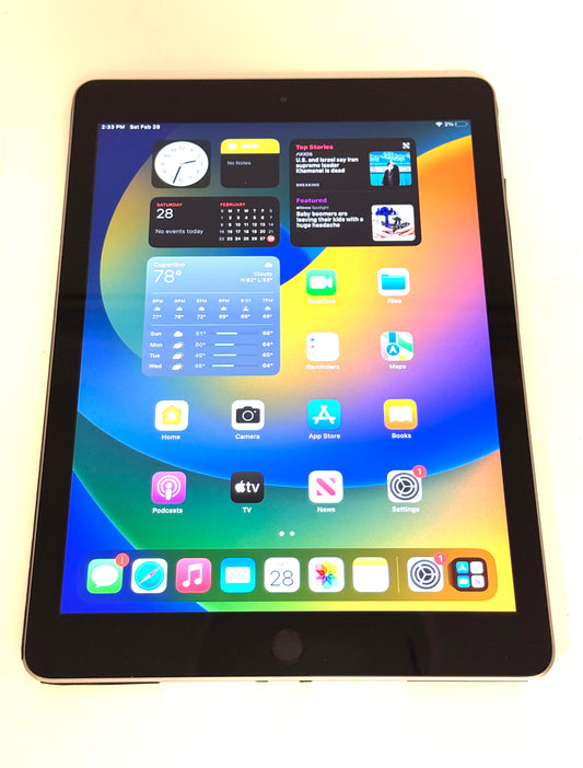 Apple iPad 6th Gen A1954 9.7 inch 128GB Multi-Colored Wi-Fi Only