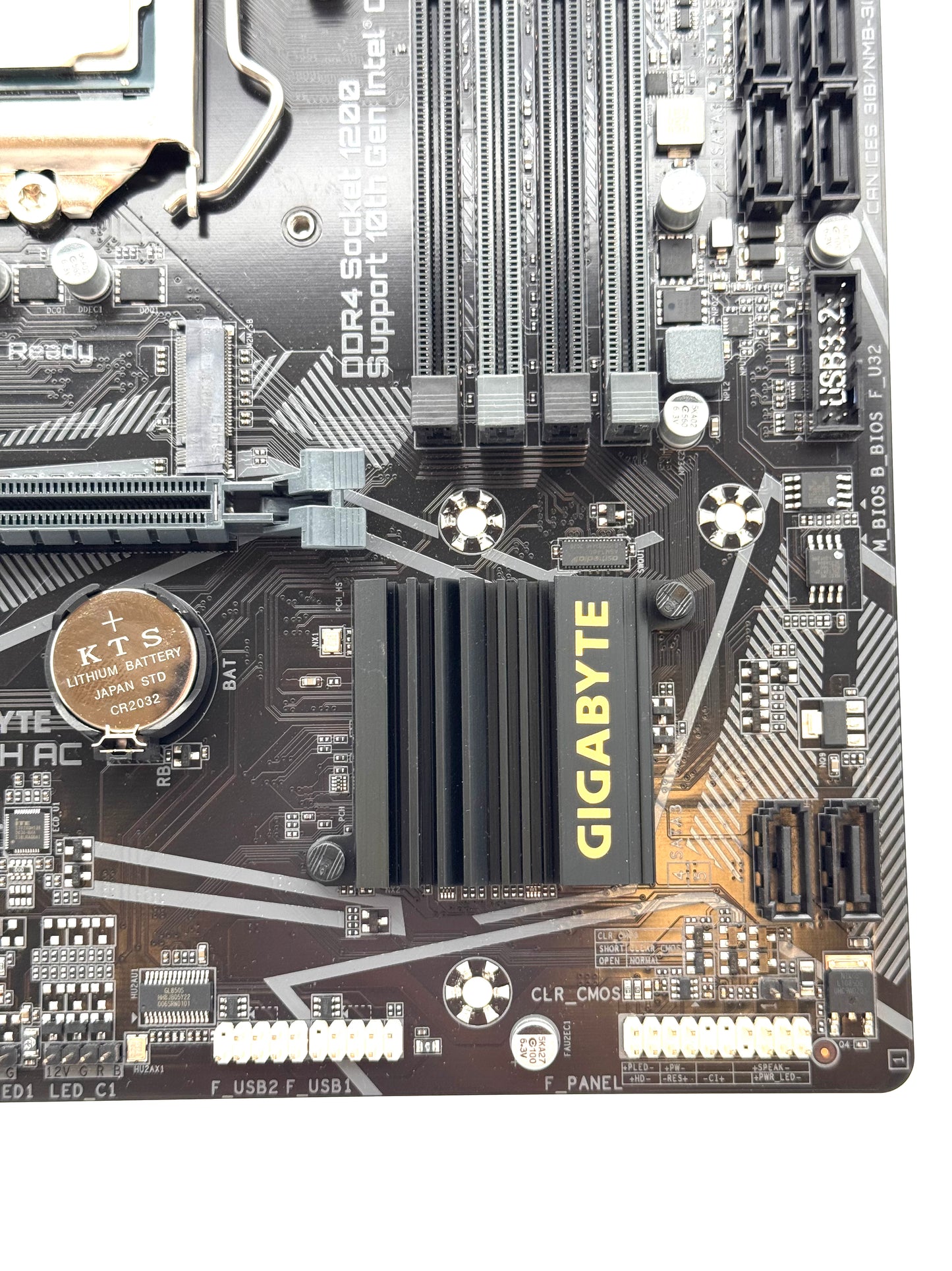 Gigabyte B460M DS3H AC Motherboard w/ Intel Core i5-10400F CPU Combo LGA1200 DDR4 (Tested)