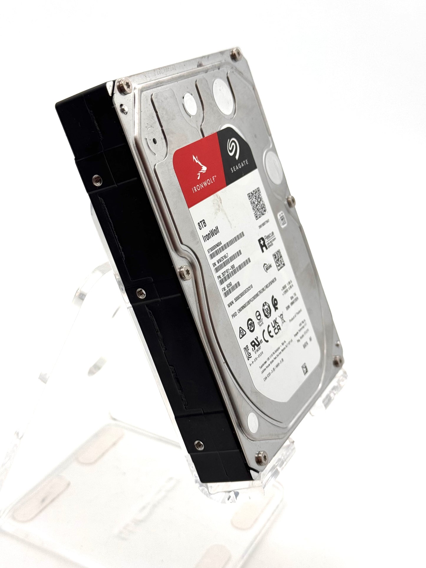 Seagate IronWolf ST8000VN004 8 TB Internal Hard Drive - New No Box