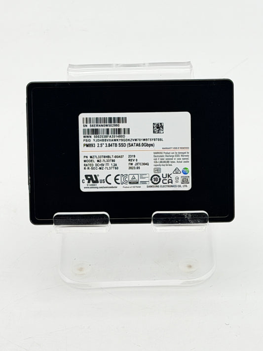 Samsung PM893 3.84TB Enterprise SSD MZ7L33T8HBLT- 00A07 SATA 6Gb/s 2.5"