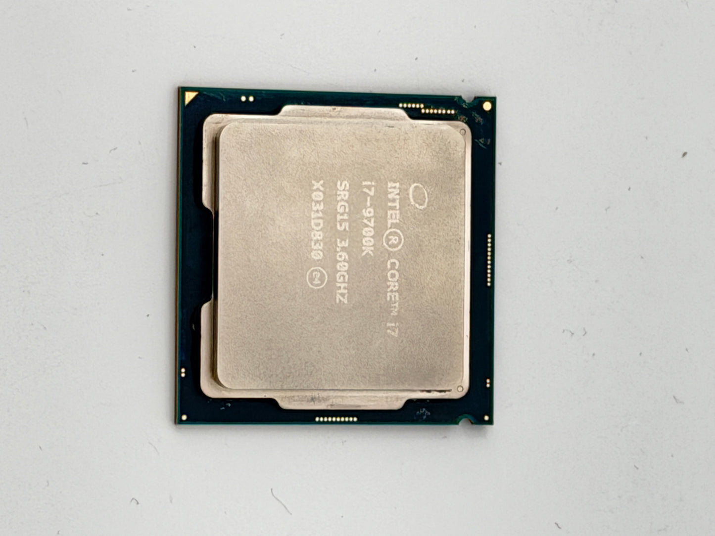 Intel i7-9700K X0331D830 Computer Part Used - A Black