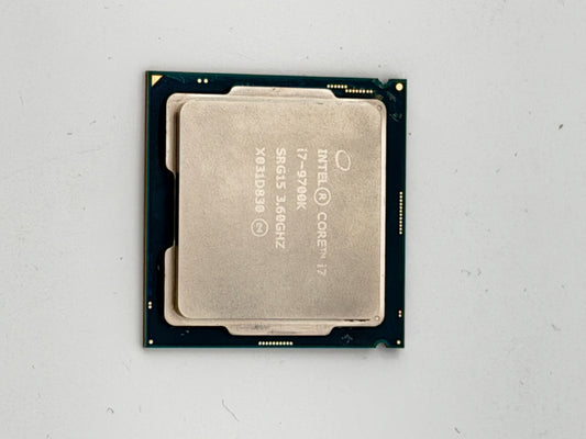 Intel i7-9700K X0331D830 Computer Part Used - A Black