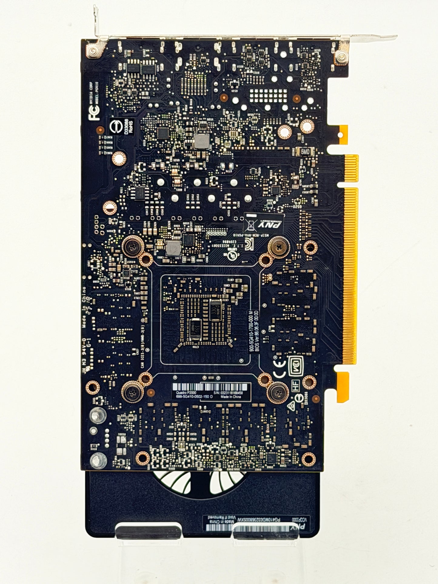 PNY Quadro P2200 5GB GDDR5X PCIe Video Graphics Card HP