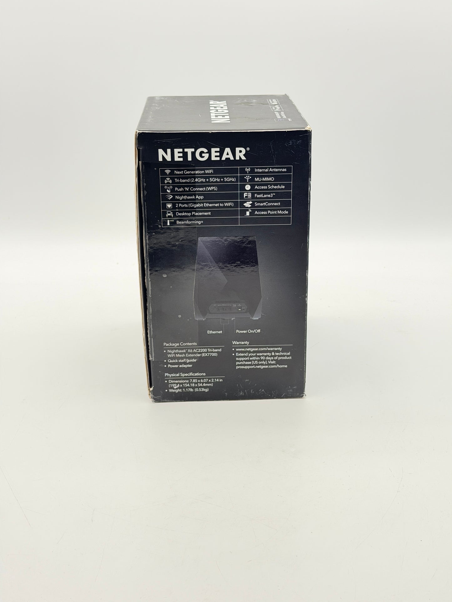 Netgear Nighthawk X6 AC2200 EX7700 Tri-Band WiFi Range Extender Router