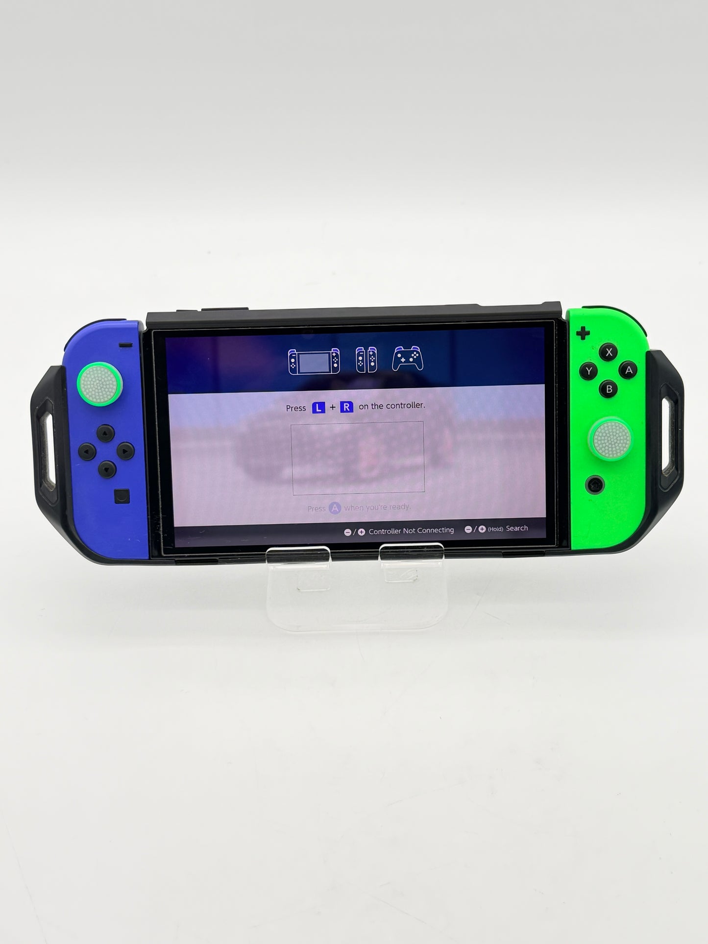 Nintendo Switch OLED Console Bundle w/ Dock Case 4 Sets Joy-Cons Charging Stand
