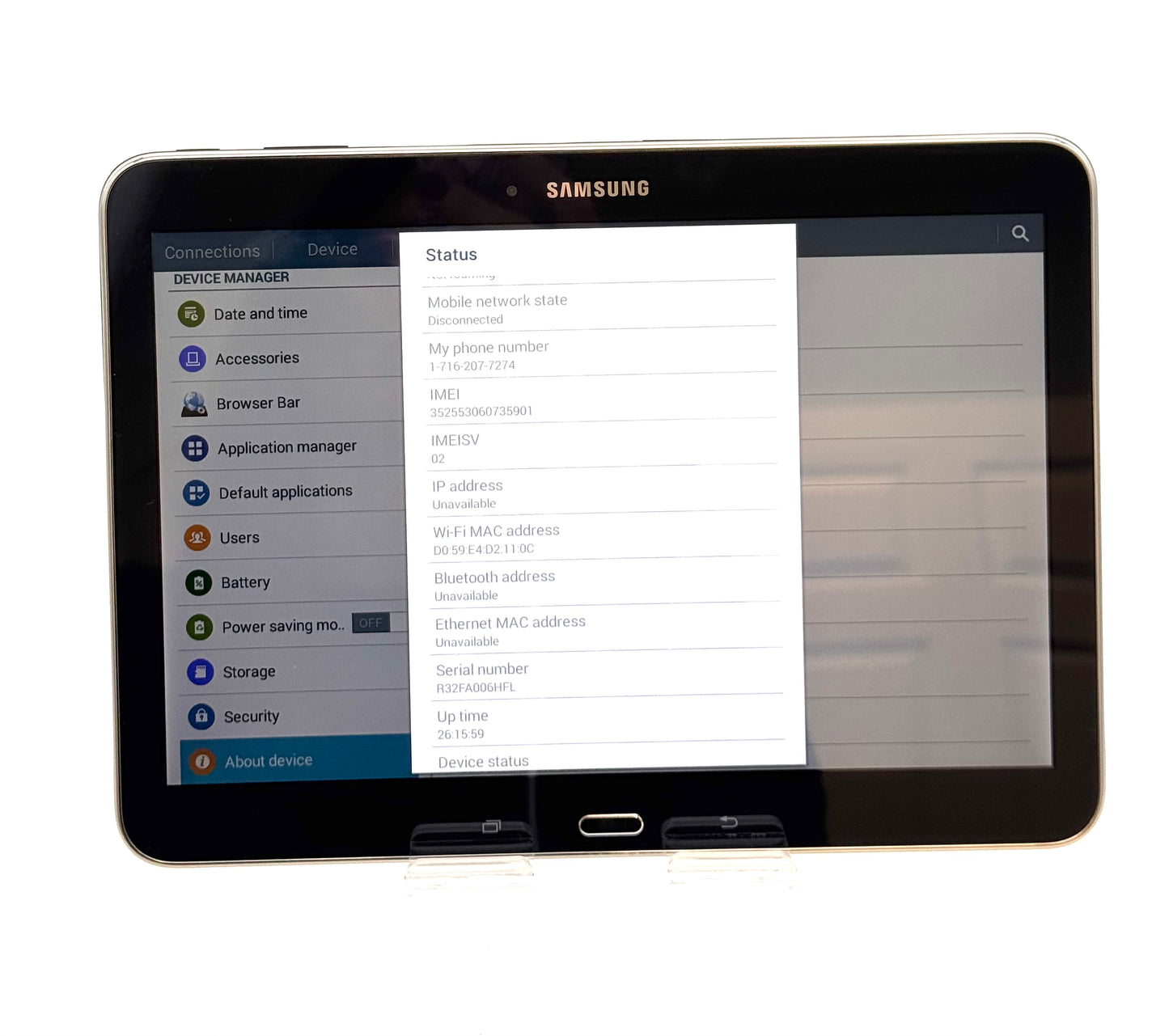 Samsung Galaxy Tab 4 10.1 SM-T530