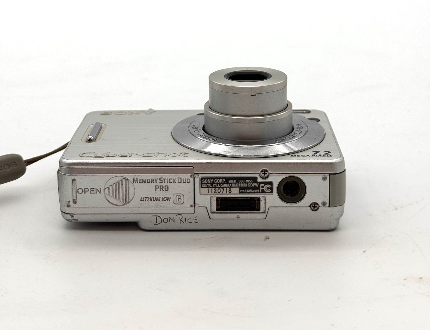 Sony Cyber-Shot DSC-W55 Silver Digital Camera