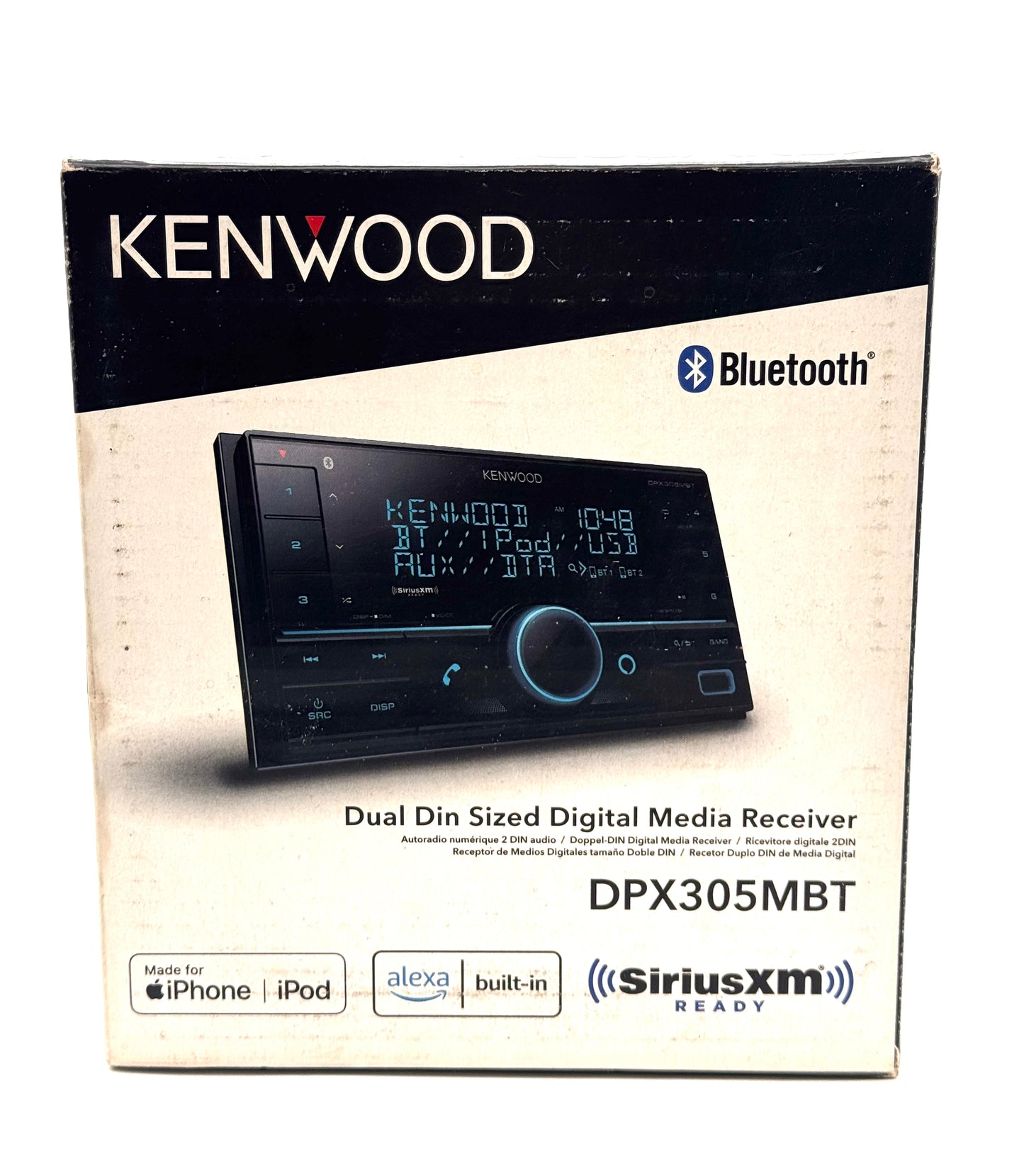 Kenwood DPX305MBT Car Audio Equipment - New In Box - Black