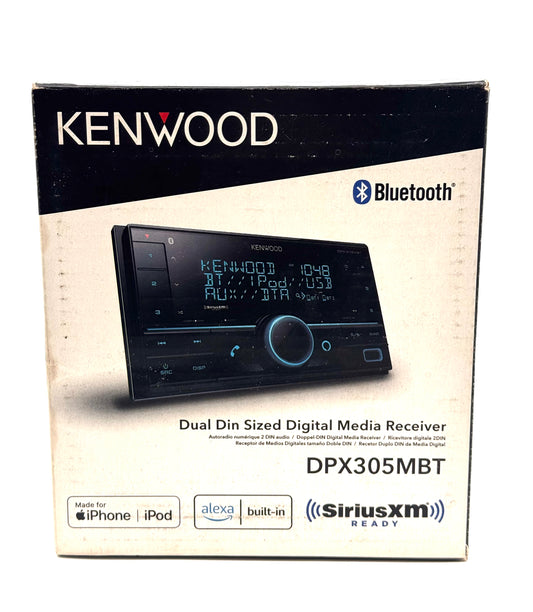 Kenwood DPX305MBT Car Audio Equipment - New In Box - Black