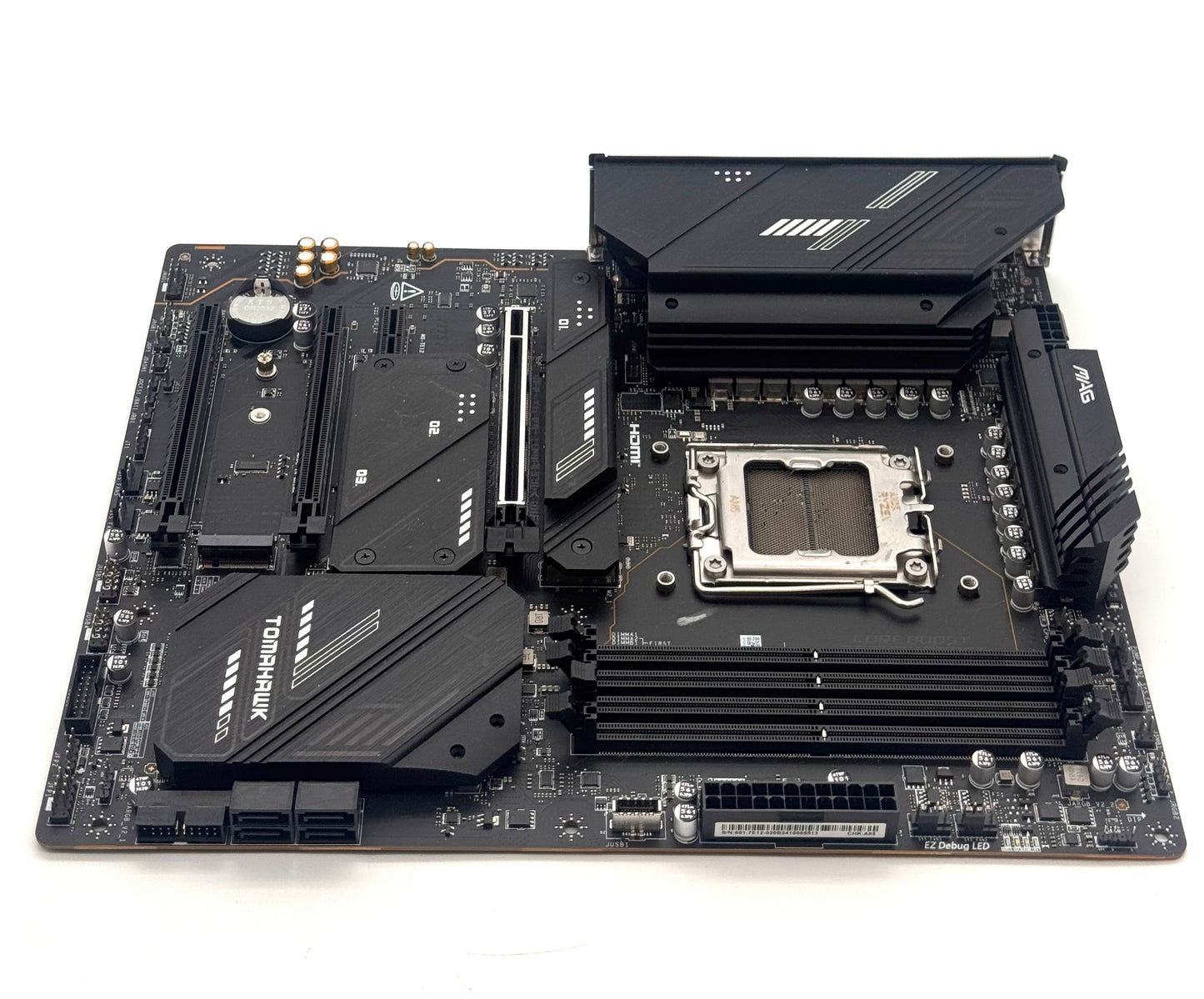 MSI MAG X670E Tomahawk WiFi AM5 DDR5 ATX Motherboard - BROKEN PARTS ONLY