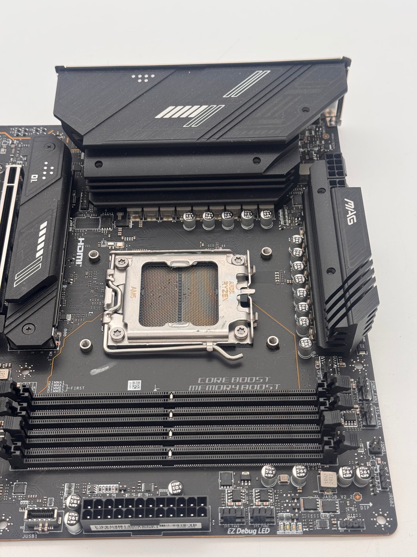 MSI MAG X670E Tomahawk WiFi AM5 DDR5 ATX Motherboard - BROKEN PARTS ONLY