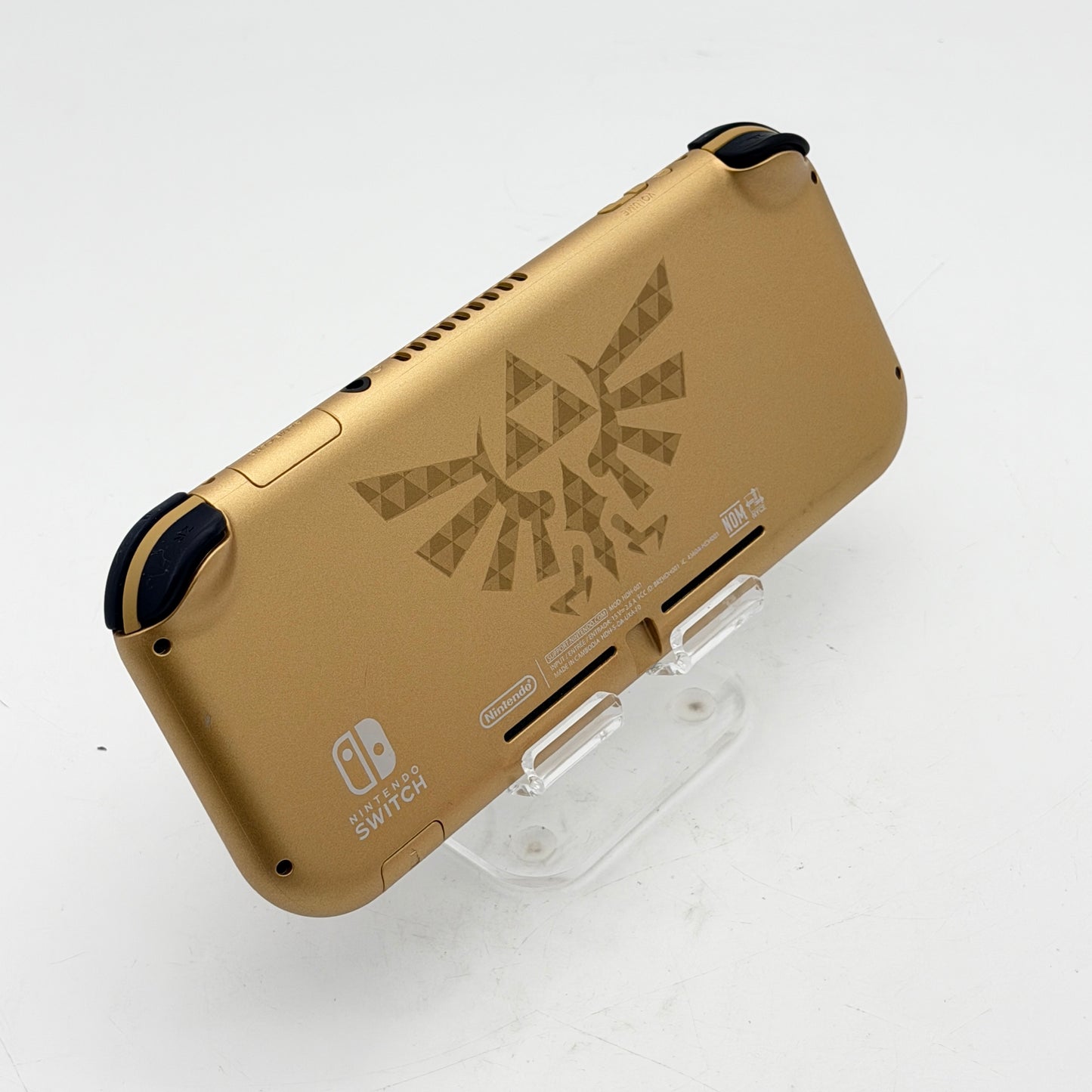Nintendo Switch Lite Hyrule Edition Gold Console Bundle w/ SpongeBob & Yum Yum