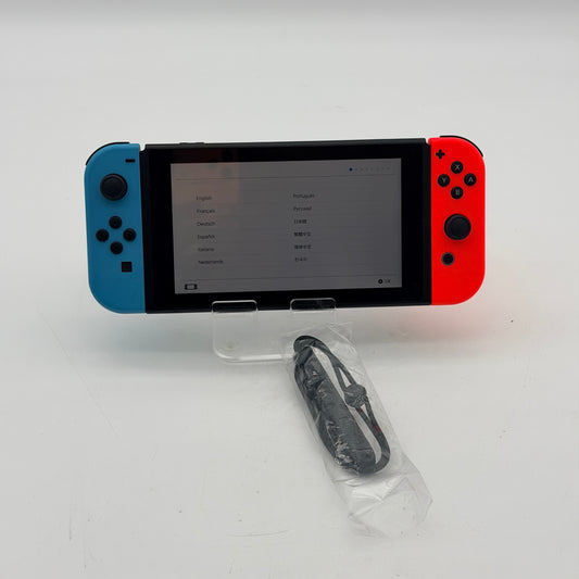 Nintendo Switch HAC-001-01 2019 Console Used With Box