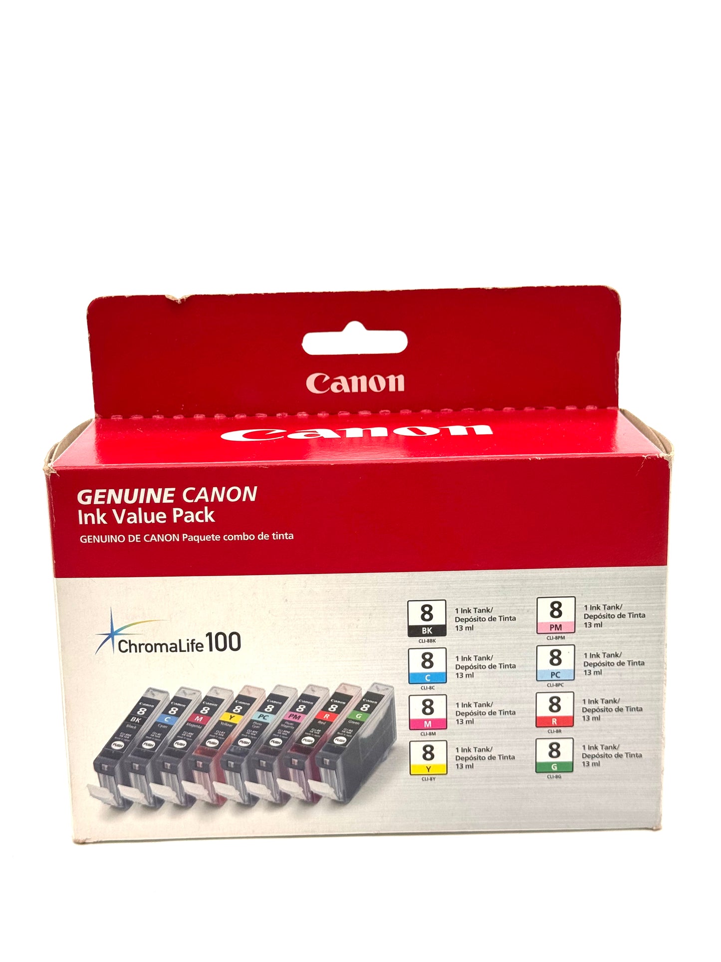 Canon CLI-8 ChromaLife100 Ink Value Pack for Pro9000 Pro9000 Mark II