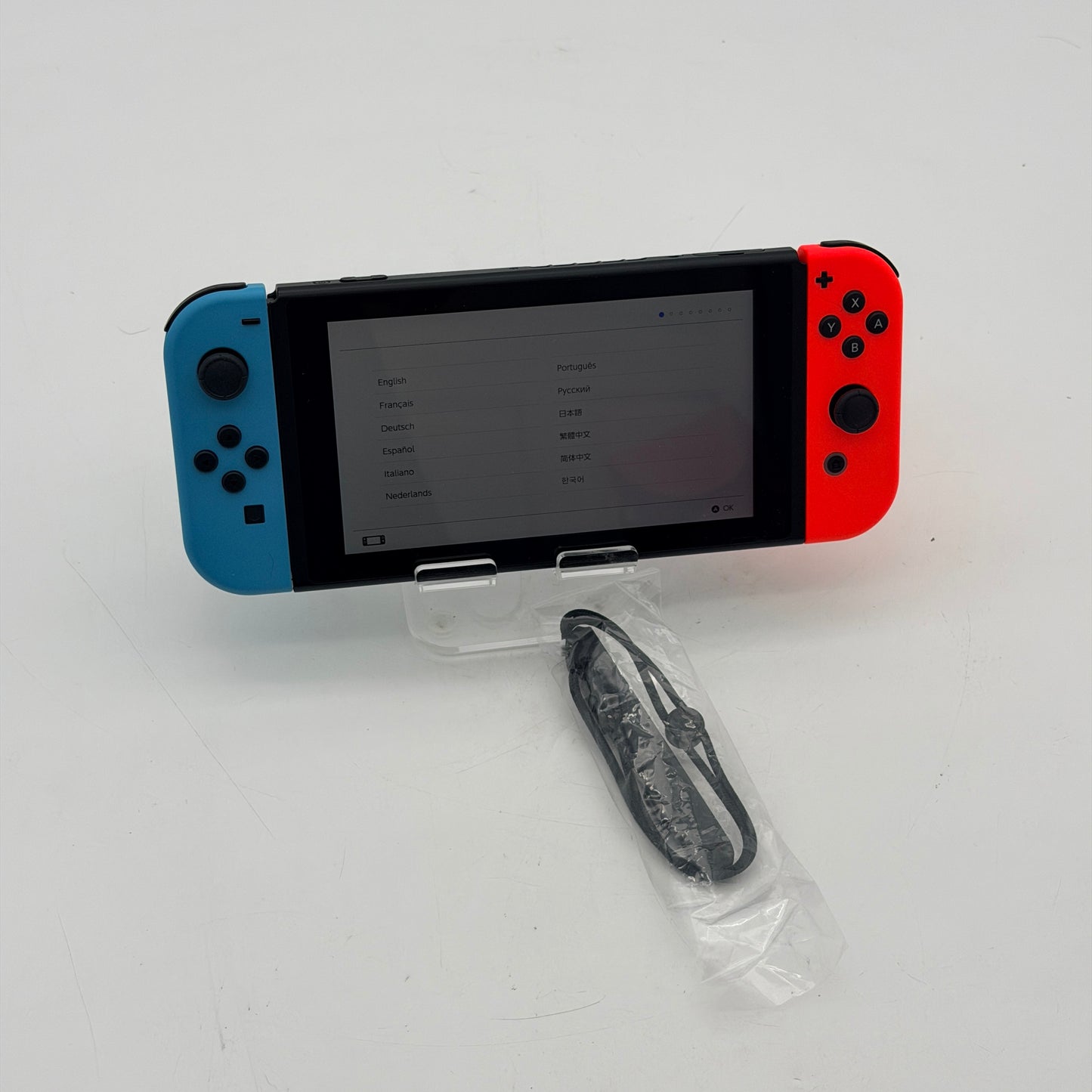 Nintendo Switch HAC-001-01 2019 Console Used With Box