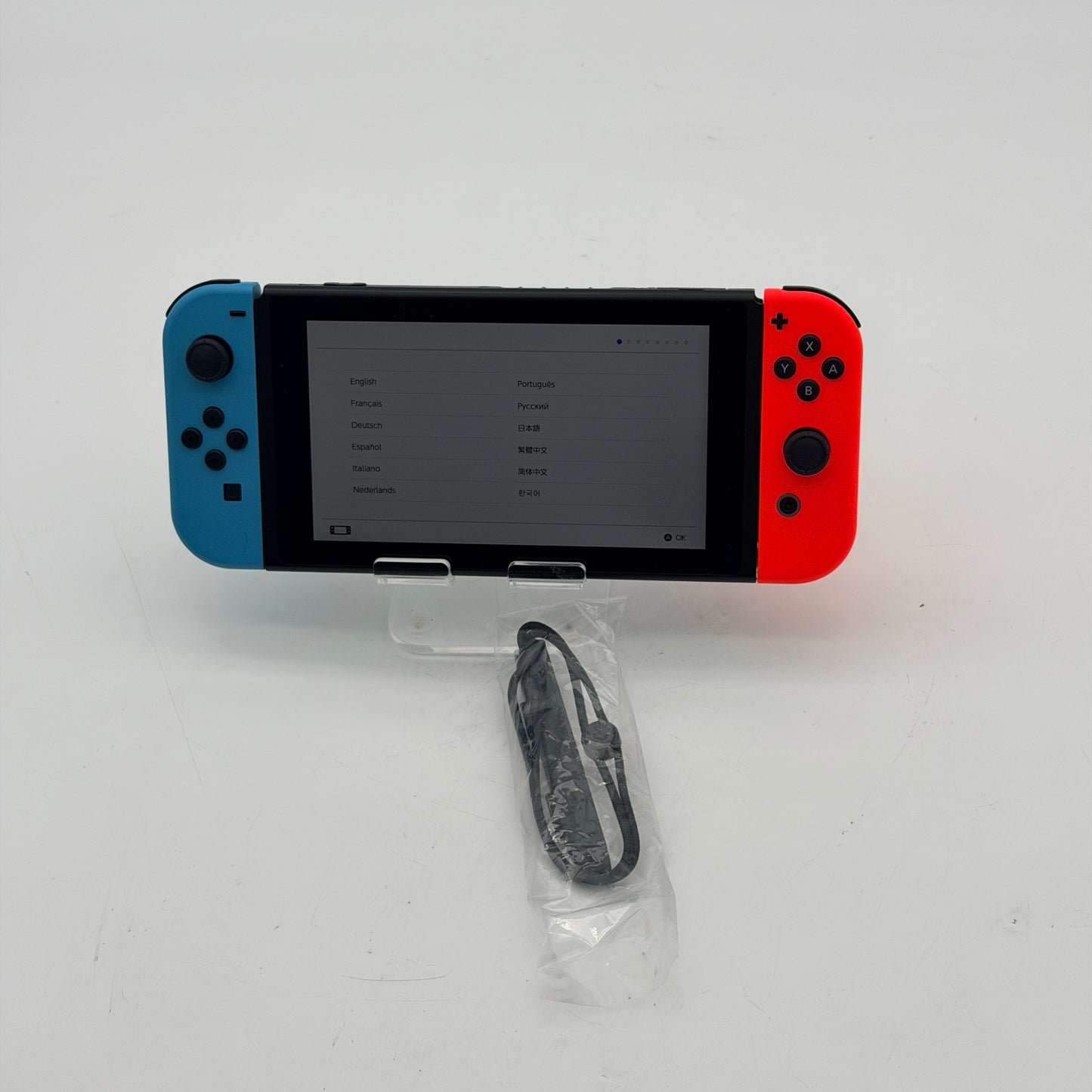 Nintendo Switch HAC-001-01 2019 Console Used With Box