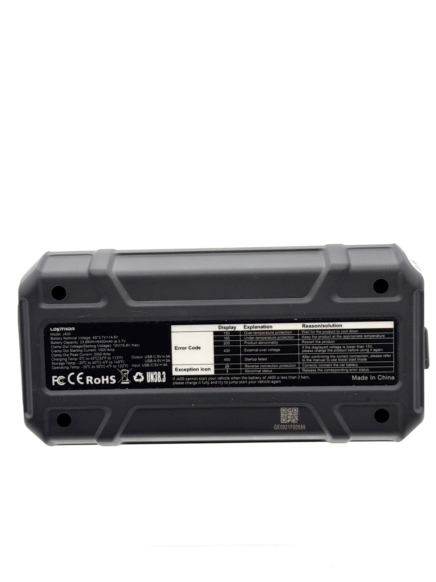 Lokithor J400 Multi-Colored Business/Industrial Device - New No Box