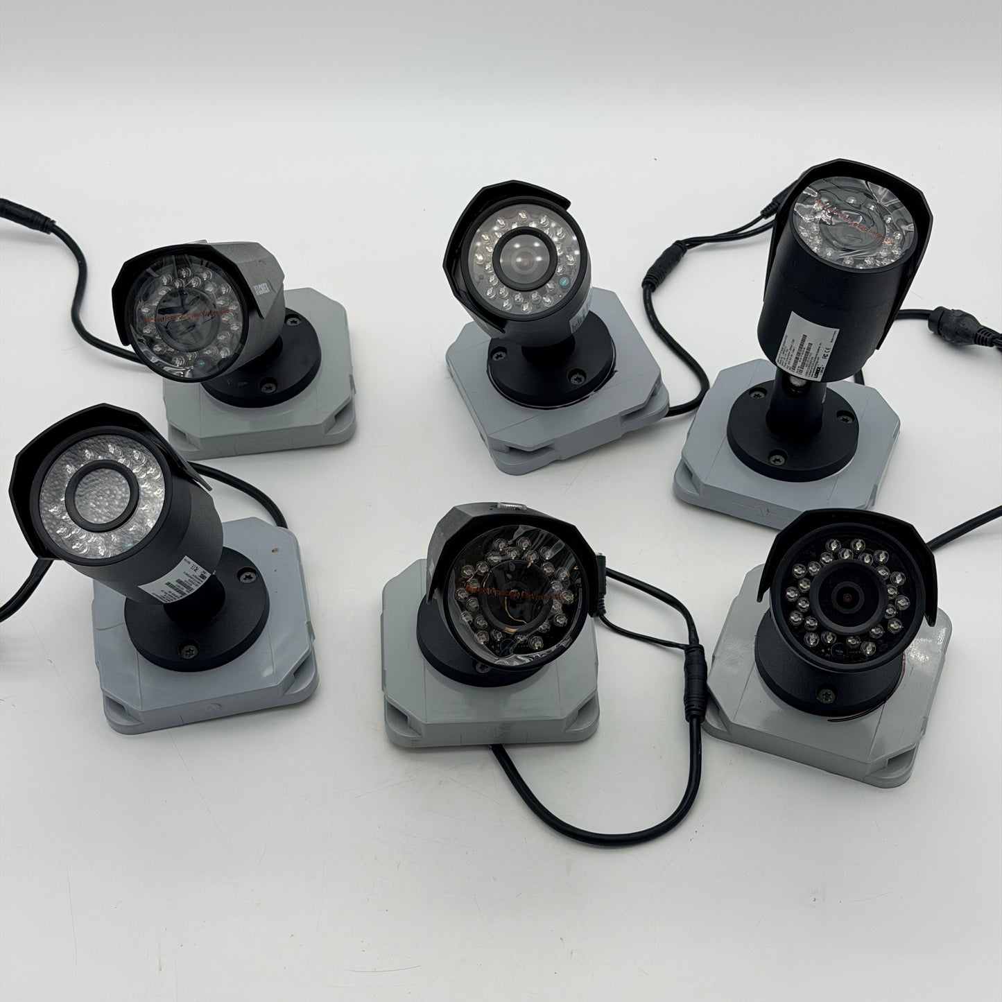 Lorex LNB4321-C 4MP HD IP IR PoE Bullet Camera Lot of 6 New No Box