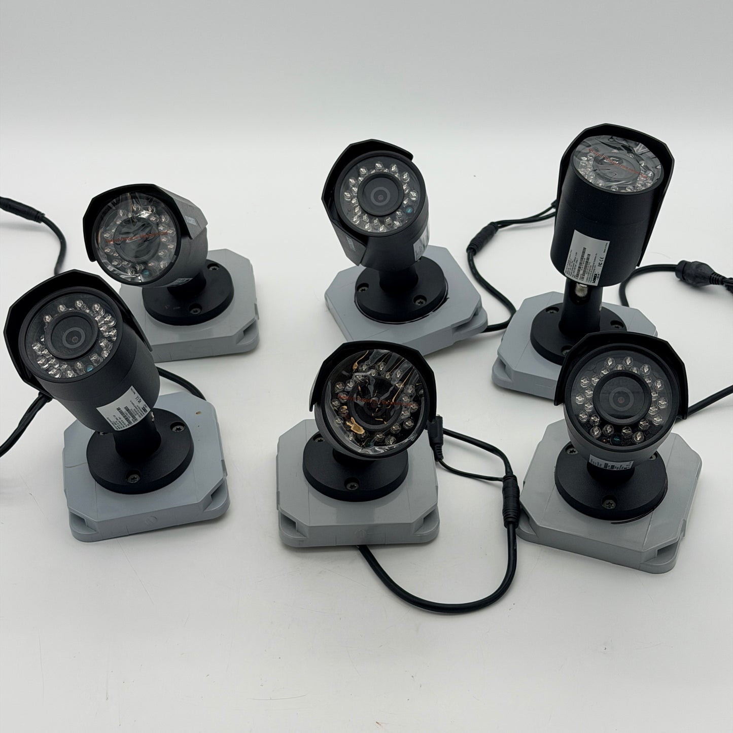 Lorex LNB4321-C 4MP HD IP IR PoE Bullet Camera Lot of 6 New No Box