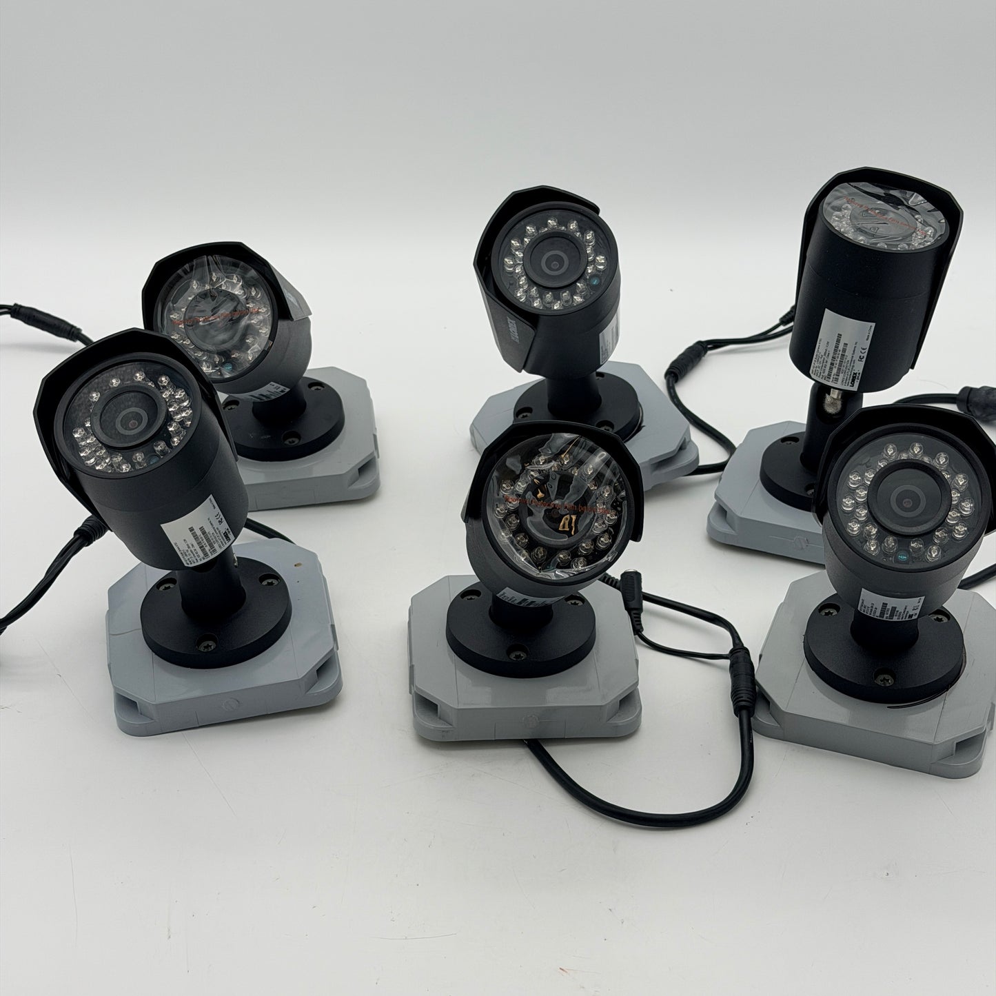 Lorex LNB4321-C 4MP HD IP IR PoE Bullet Camera Lot of 6 New No Box
