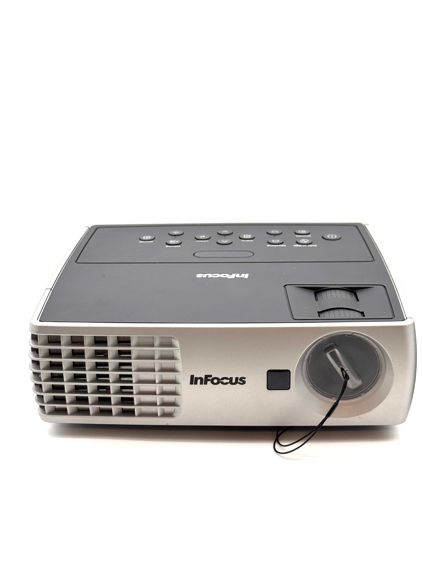 InFocus IN1102 Portable DLP Projector 2200 Lumens W/ Power Cord Case - Tested