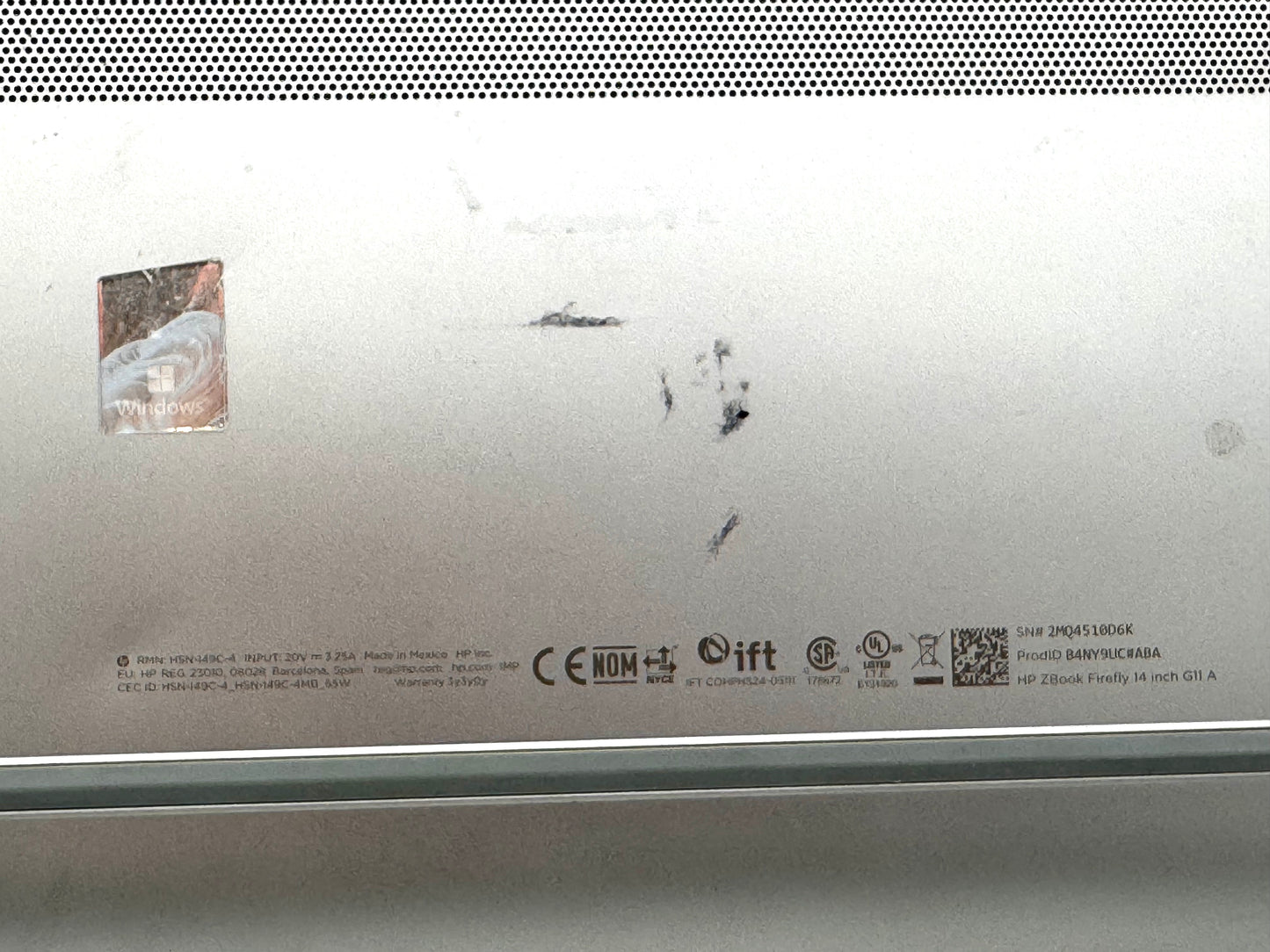 HP ZFly14G11A R5-8640HS 14 Laptop BROKEN