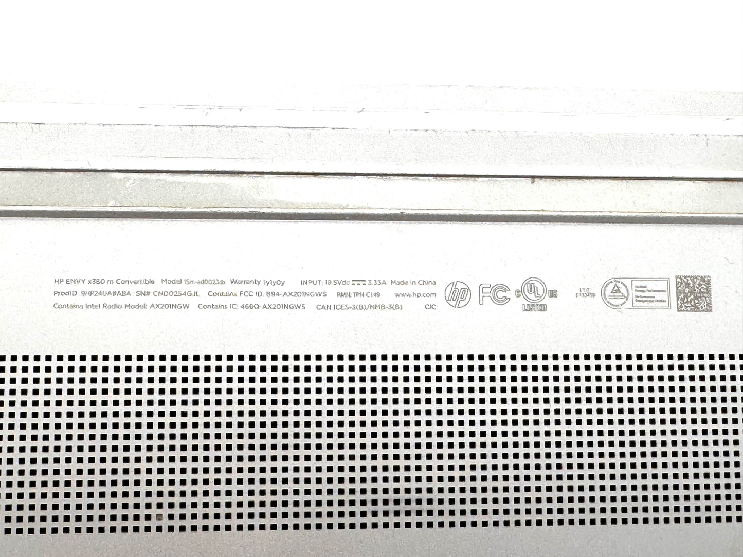 HP ENVY x360 Laptop - 15m-ed0023dx **** Broken Hinge & Screen ******
