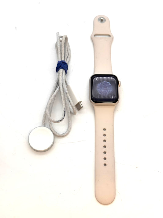Apple Watch SE 3 GPS A3324 - Used - 40mm - White - Nike Sport Band