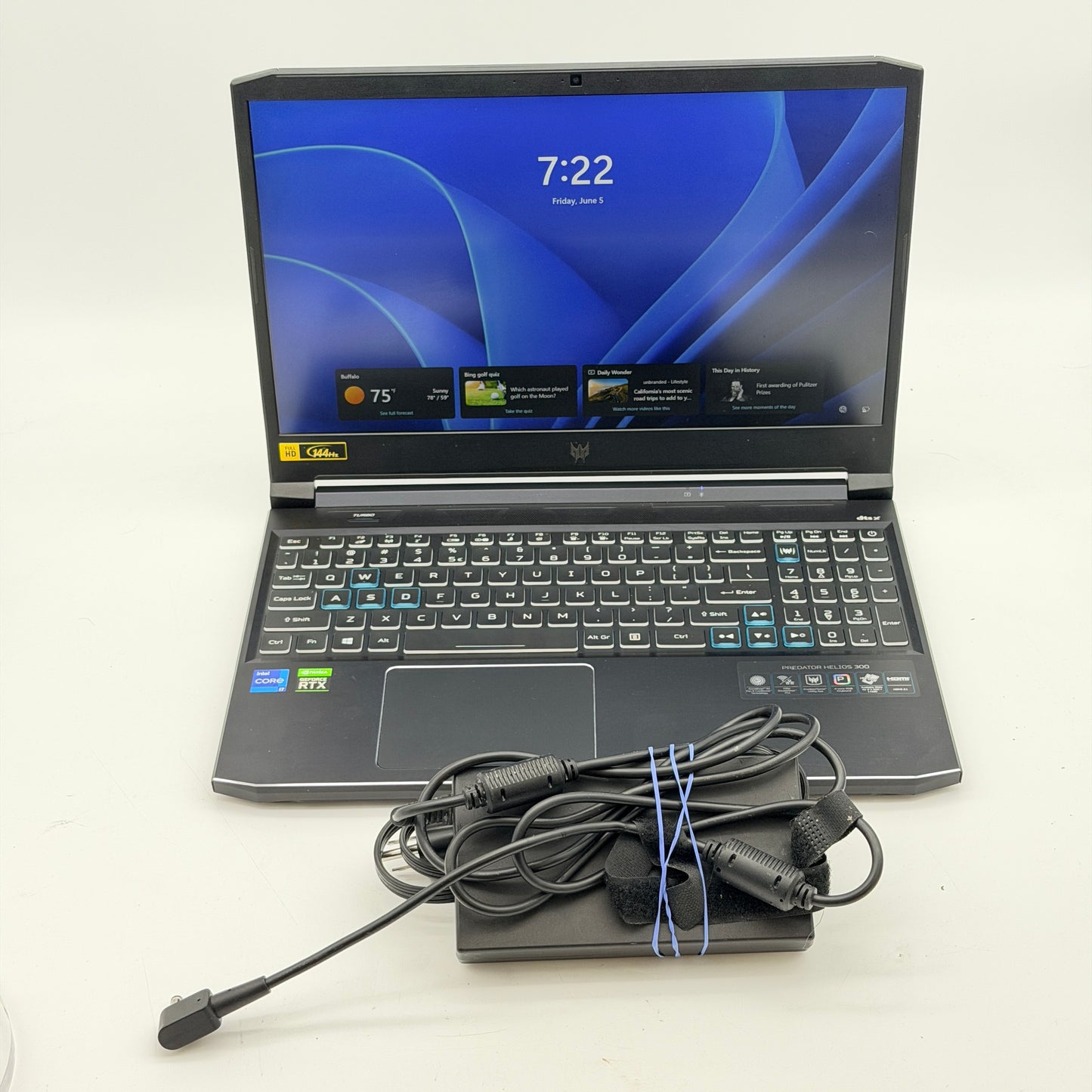 Acer Predator Helios 300 PH315-54 15.6" Gaming Laptop i7 11th Gen 16GB RTX 3070