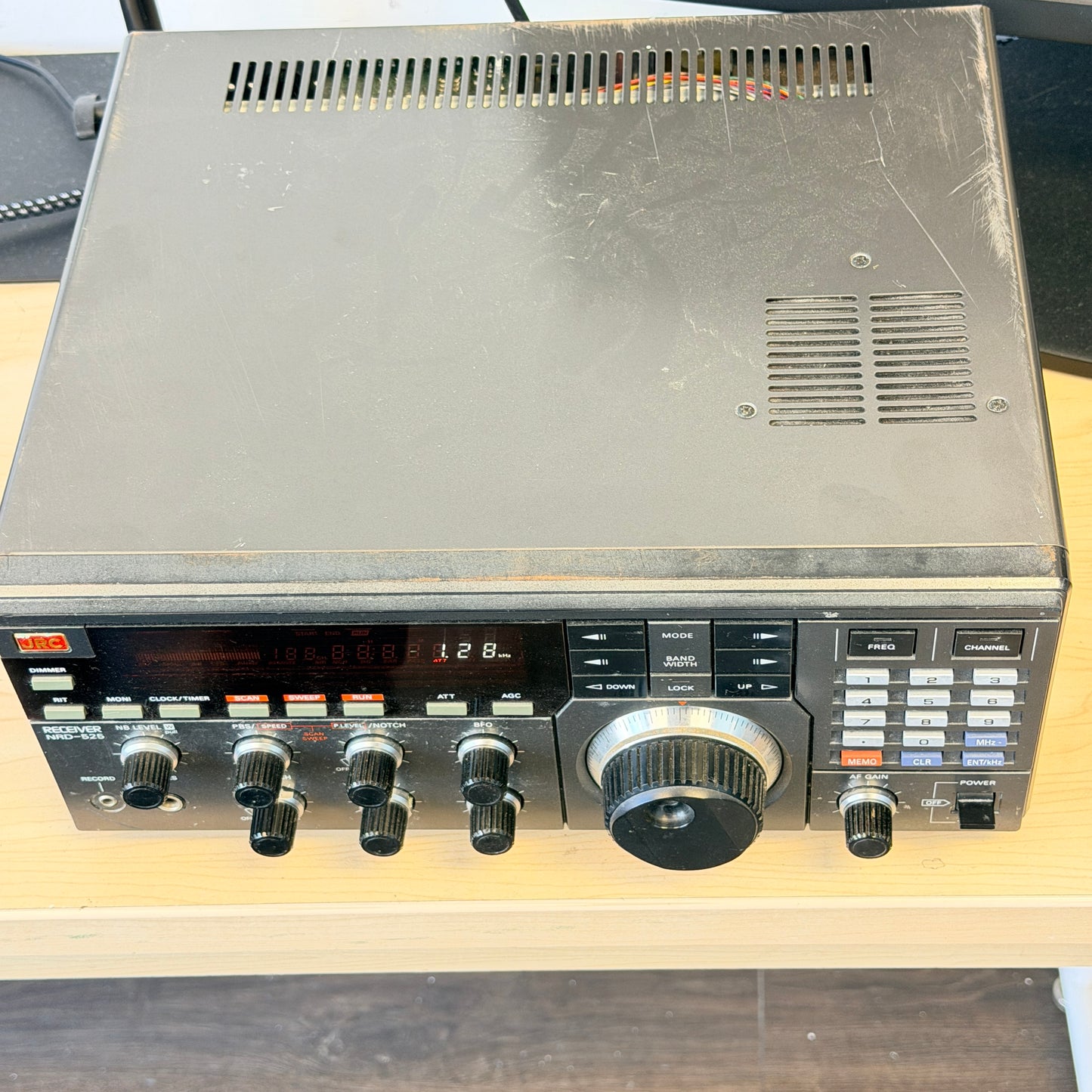 JRC NRD-525 Vintage General Coverage All-Mode Communications Receiver Used