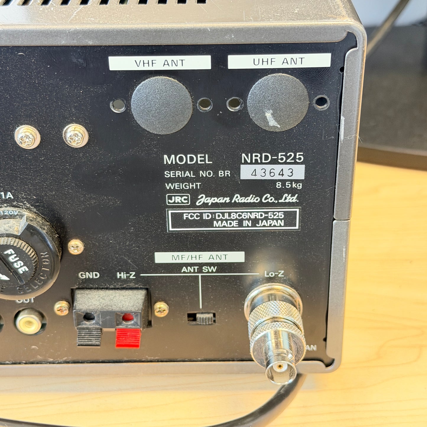 JRC NRD-525 Vintage General Coverage All-Mode Communications Receiver Used