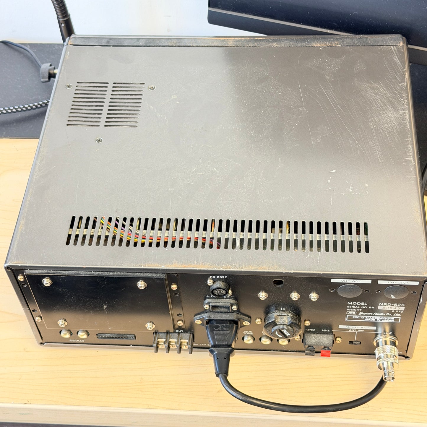 JRC NRD-525 Vintage General Coverage All-Mode Communications Receiver Used