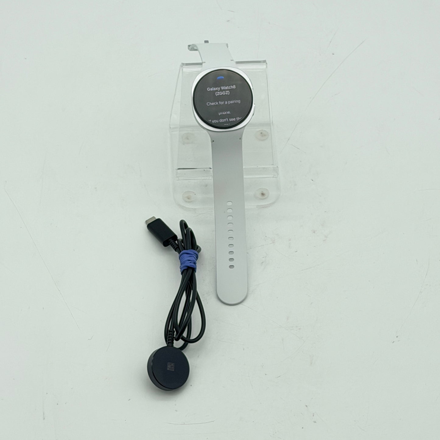 Samsung Galaxy Watch8 44mm GPS + Cellular Smartwatch White Excellent