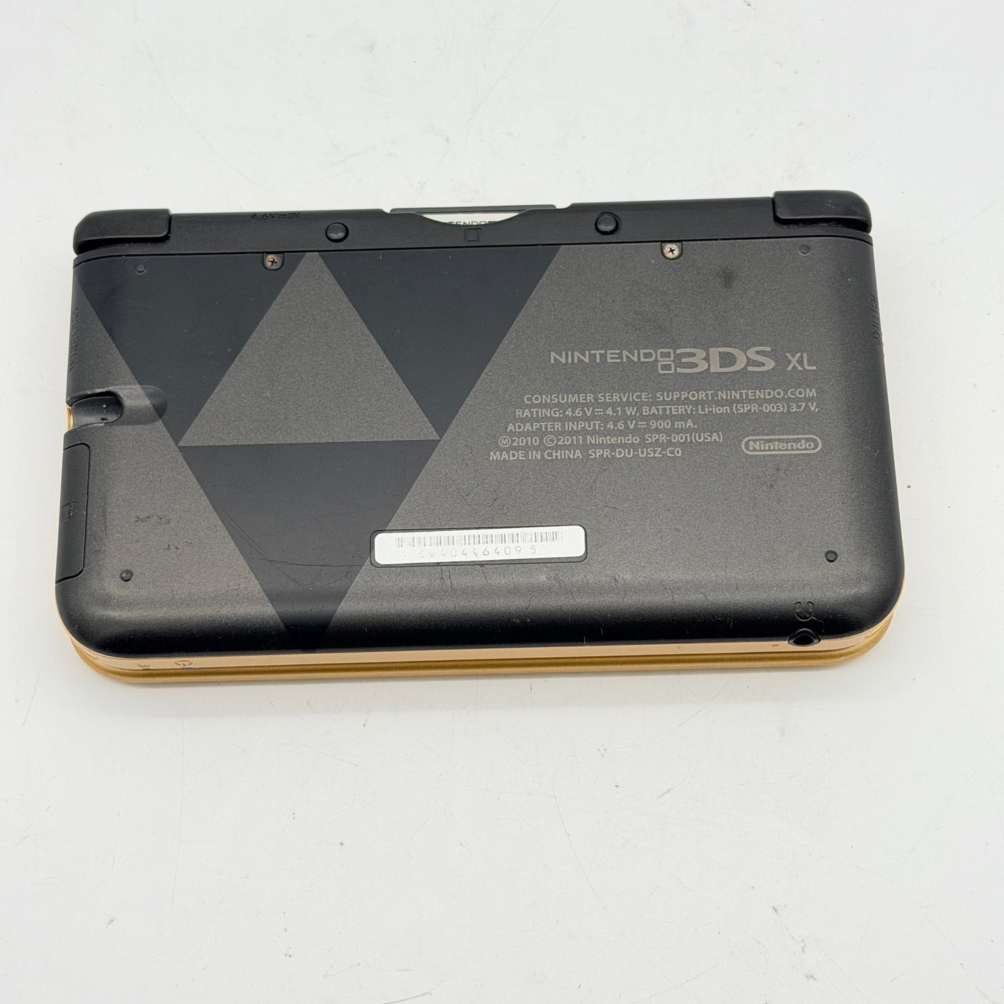 Nintendo 3DS XL Zelda Edition SPR-003 Black Console Only Tested Working Used