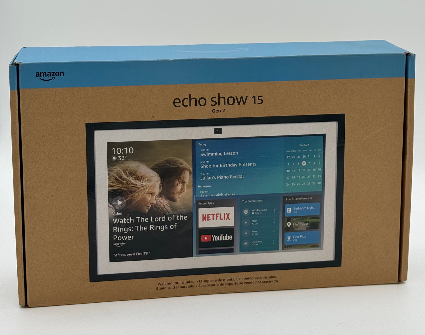 Amazon Echo Show 15 Gen 2 - White - Free Shipping & Returns!