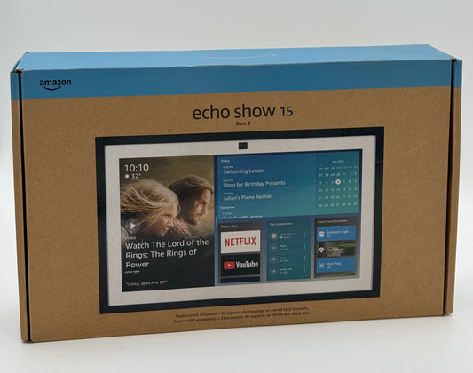 Amazon Echo Show 15 Gen 2 - White - Free Shipping & Returns!