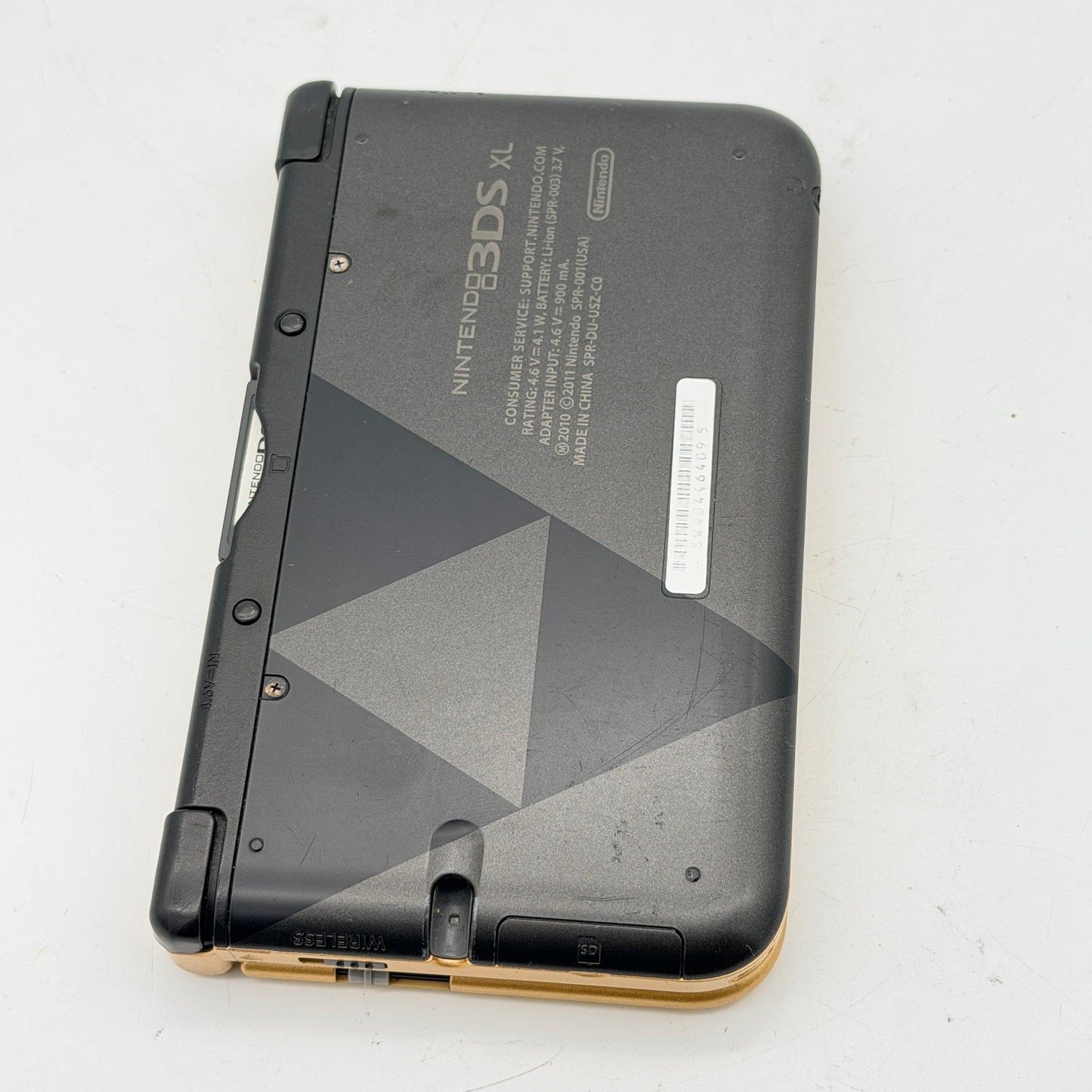 Nintendo 3DS XL Zelda Edition SPR-003 Black Console Only Tested Working Used