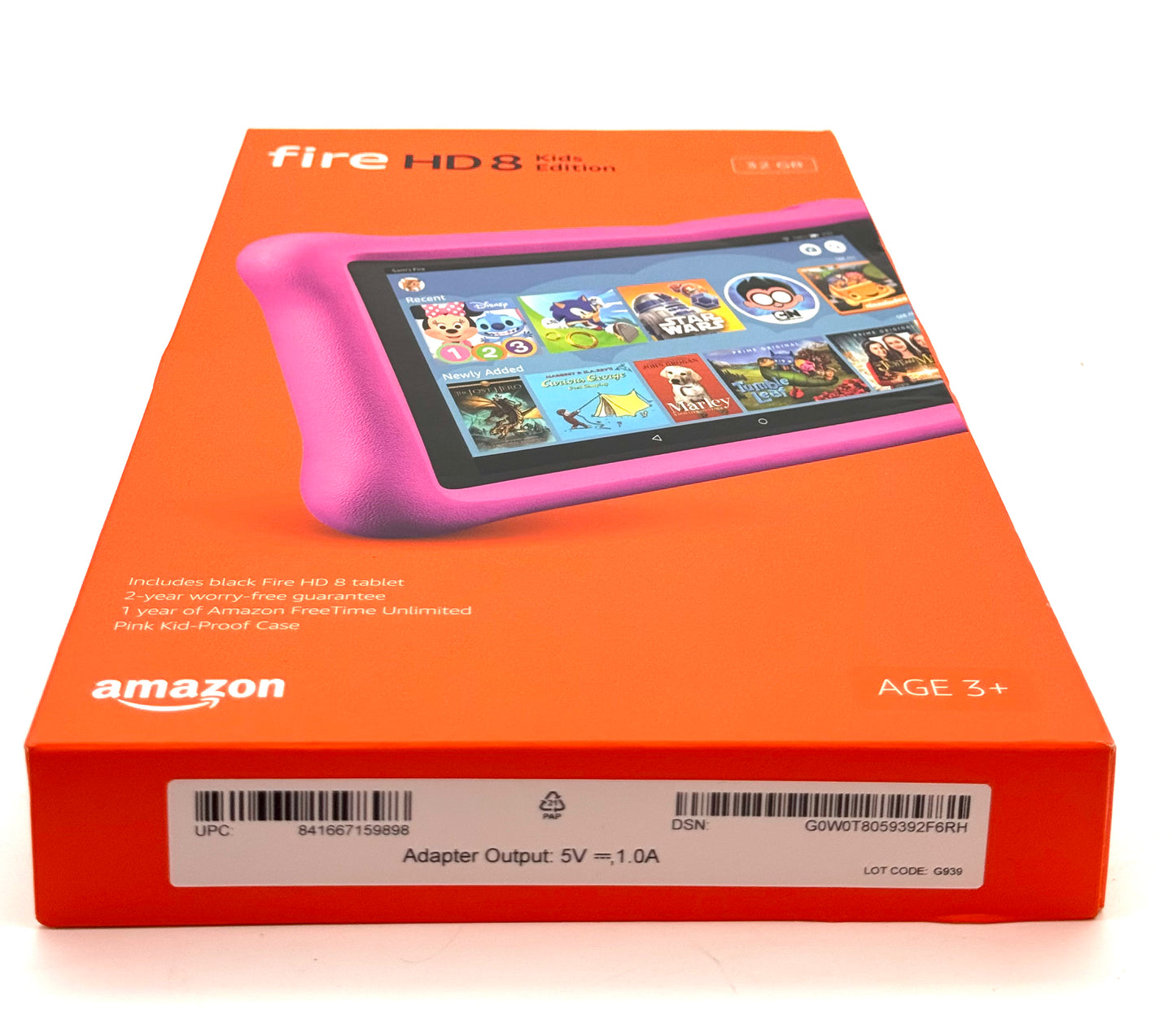 Amazon Fire Kids 8 Tablet - Pink, 32GB - New In Box