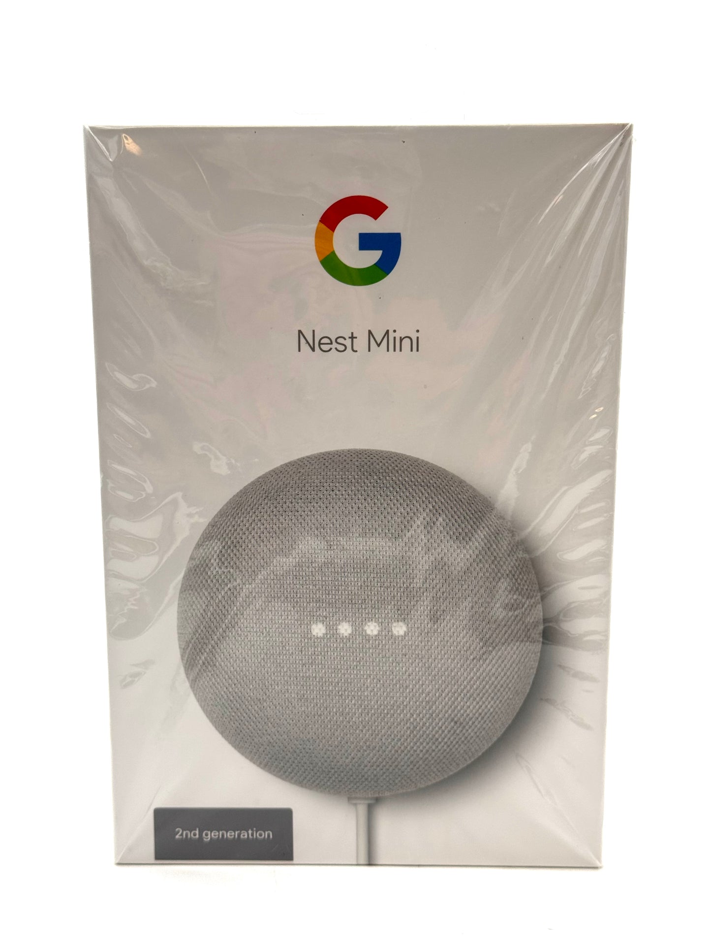Google Nest Mini 2nd Gen Smart Speaker (GA00638) - White