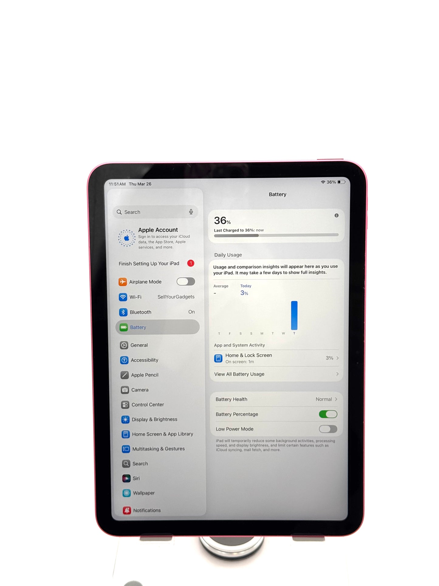 Apple iPad (11th Gen) A16 (2025) 128GB - Wi-Fi Only