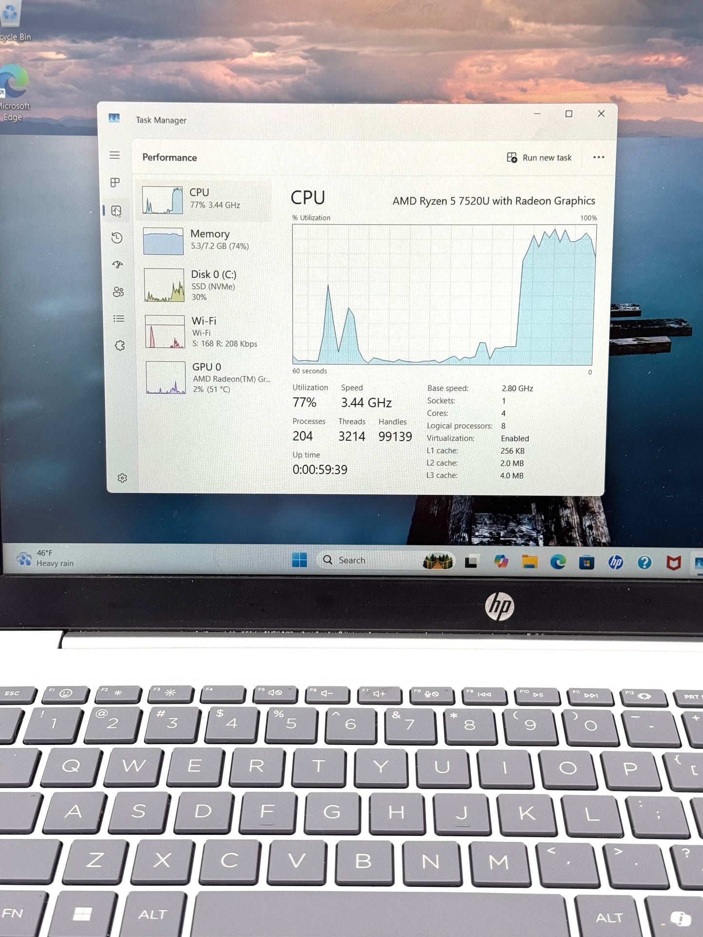 HP 15-fc0869nr Laptop