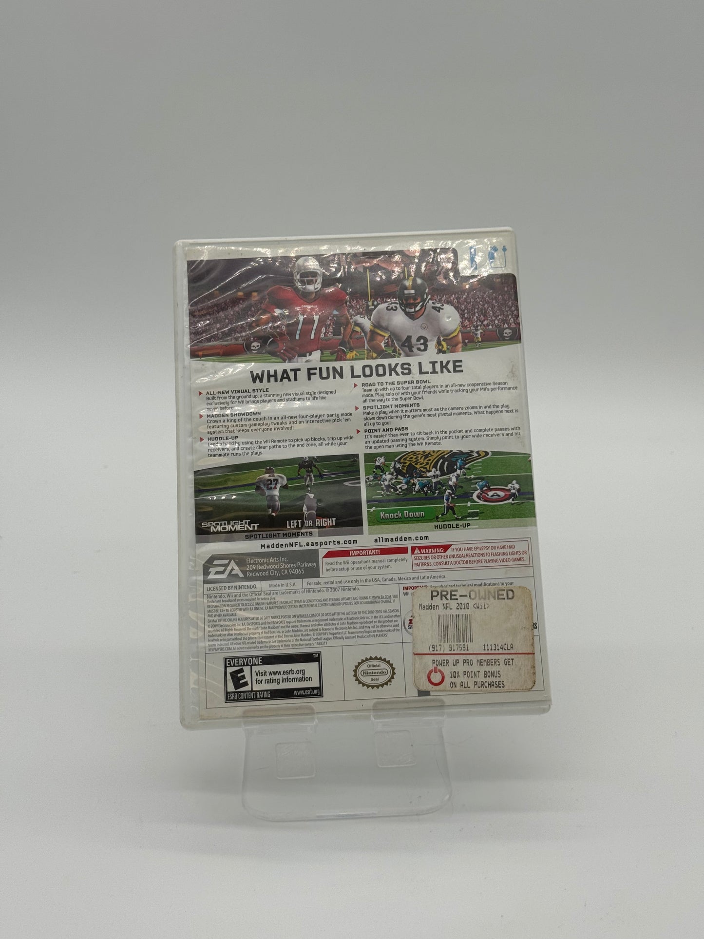 Madden NFL 10 (Nintendo Wii) - Used with Original Box