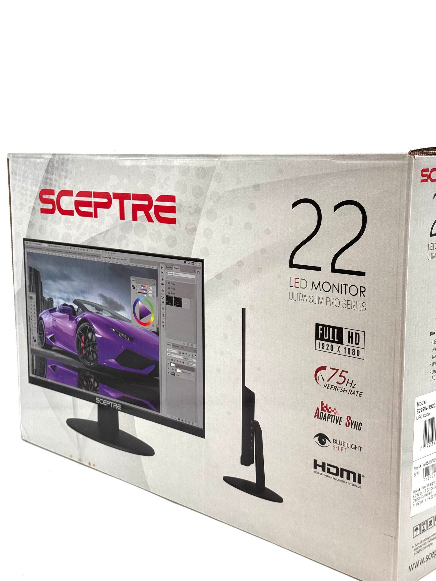 Sceptre Ultra Slim Pro Series Monitor  - New Open Box -