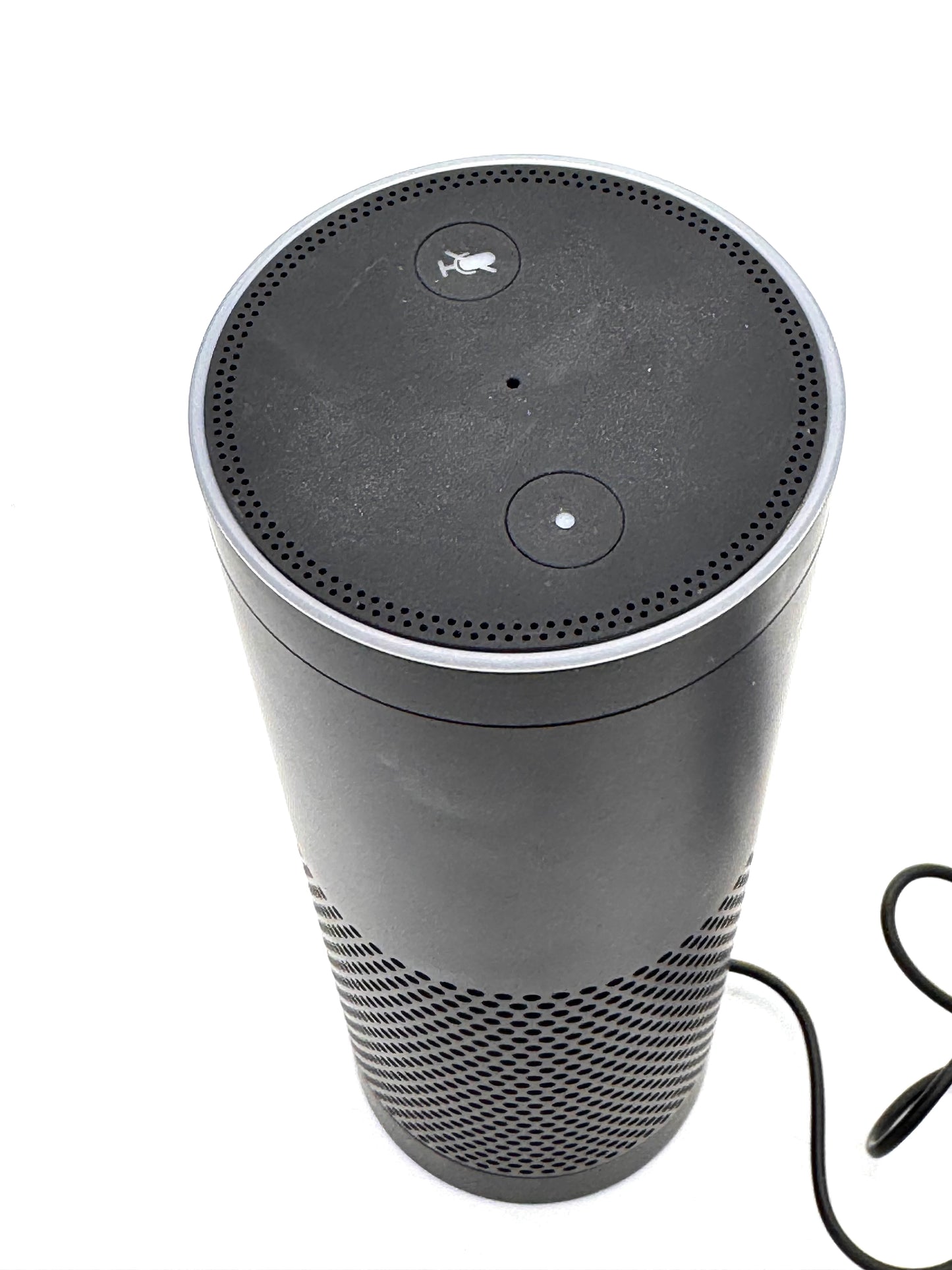 Amazon Echo 3rd Gen Smart Speaker Charcoal Black Model R9P2A5 Tested w/ Cord
