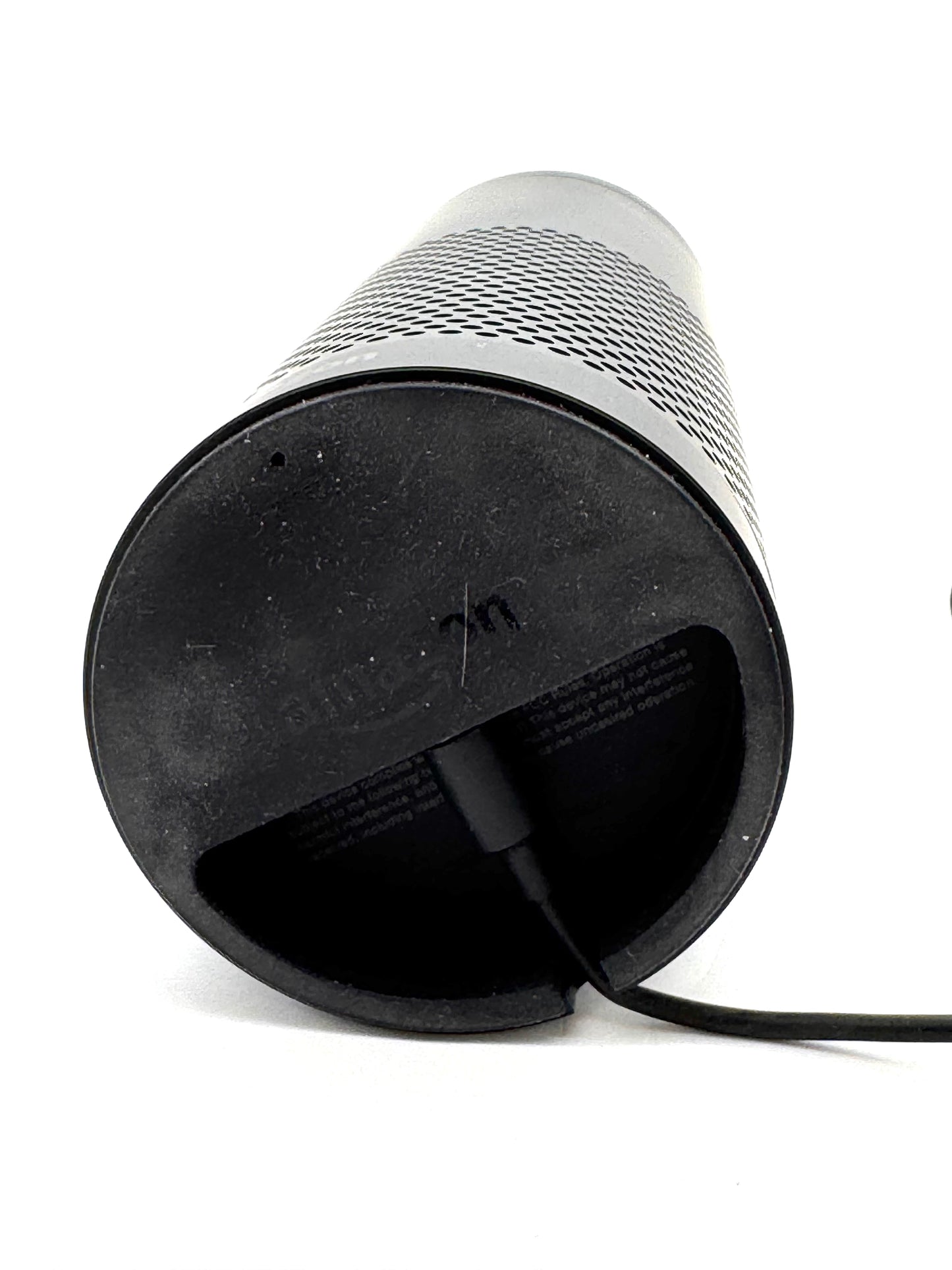 Amazon Echo 3rd Gen Smart Speaker Charcoal Black Model R9P2A5 Tested w/ Cord