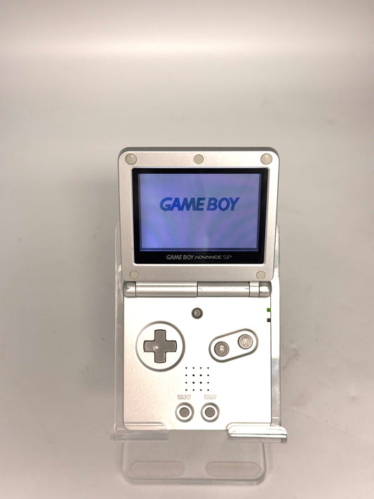 Nintendo GameBoy Advance SP (AGS-001) 2005 Silver