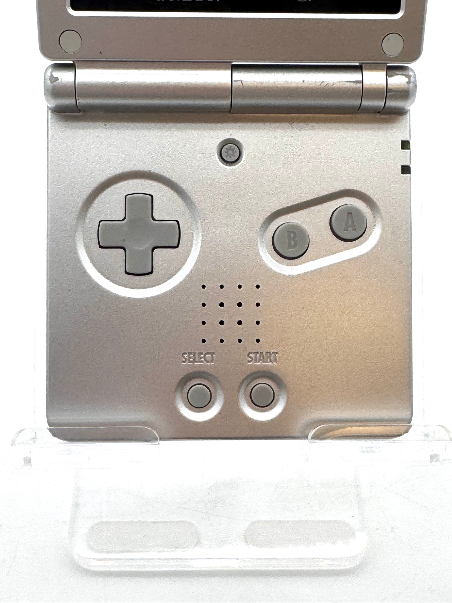 Nintendo GameBoy Advance SP (AGS-001) 2005 Silver