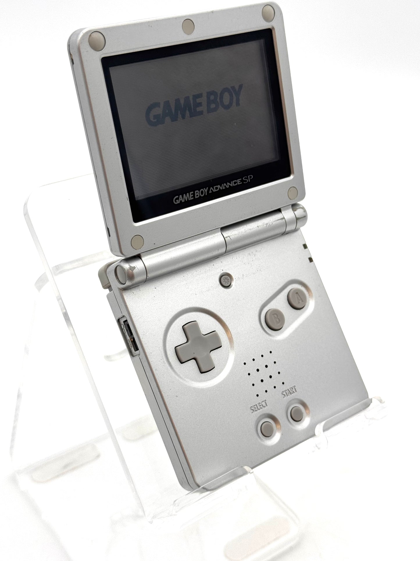Nintendo GameBoy Advance SP (AGS-001) 2005 Silver
