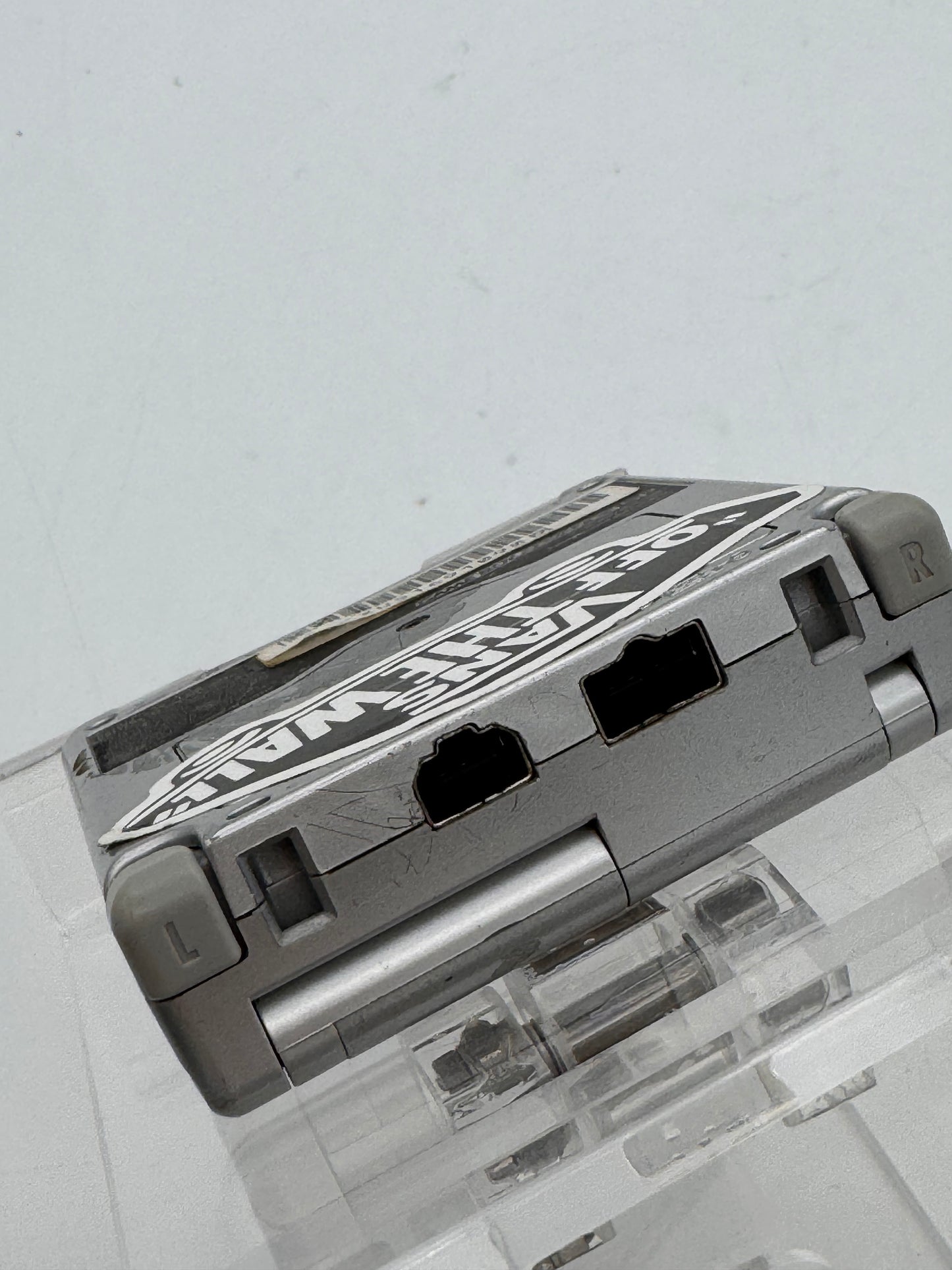 Nintendo GameBoy Advance SP (AGS-001) 2005 Silver
