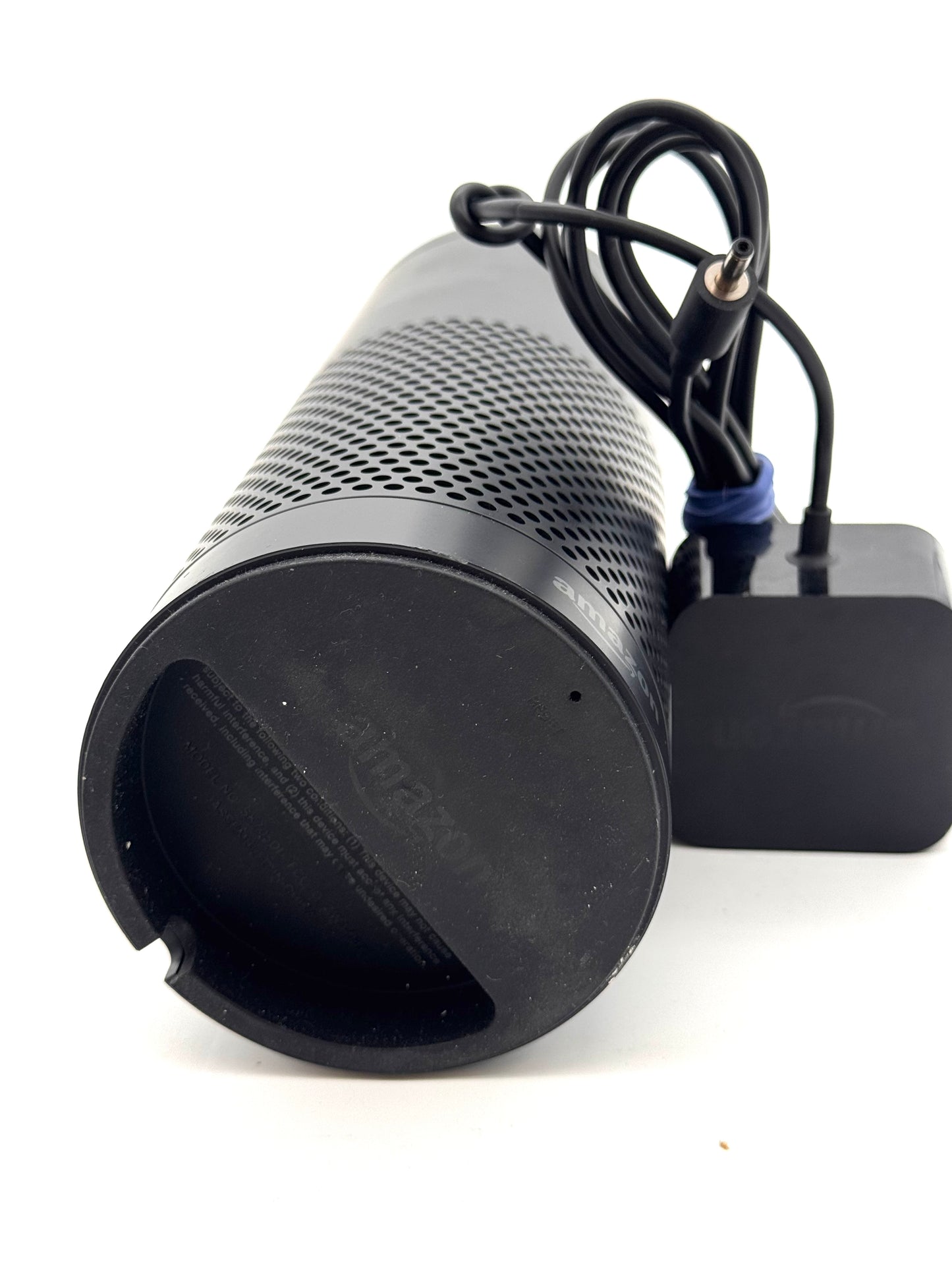Amazon Echo 3rd Gen Smart Speaker Charcoal Black Model R9P2A5 Tested w/ Cord
